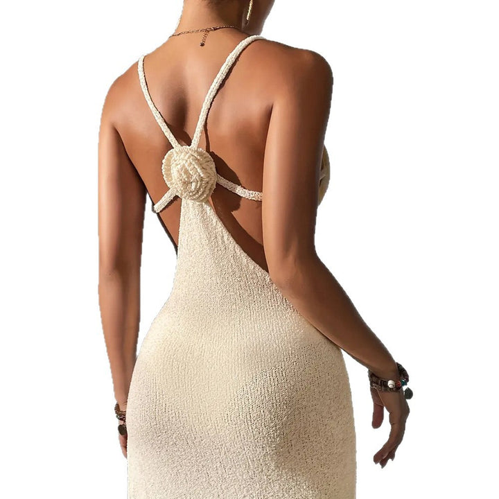 Damen Maxikleid mit seitlichem Schlitz Drune