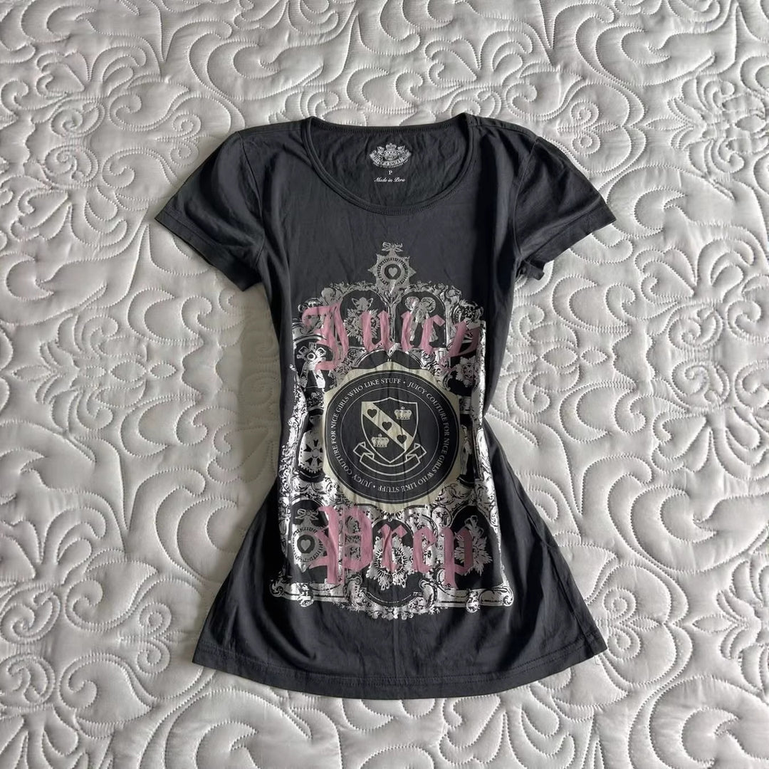 Damen Trendiges Graphic T-Shirt Drune