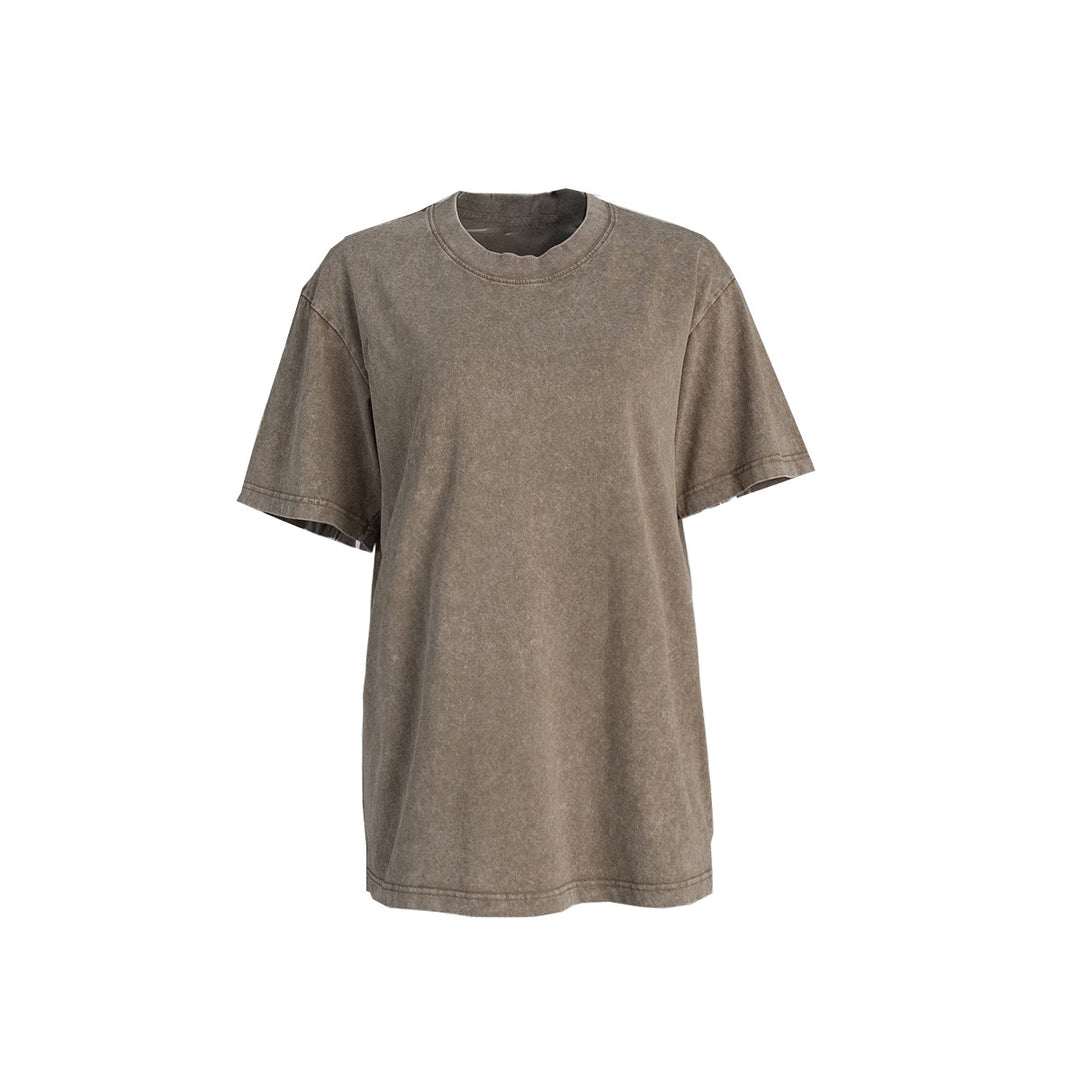 Damen Oversized T-Shirt aus hochwertiger Baumwolle Drune