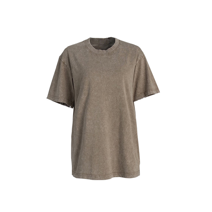 Damen Oversized T-Shirt aus hochwertiger Baumwolle Drune