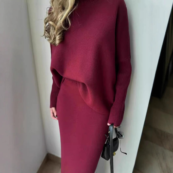 Damen Strickkleid im lässigen Oversized-Schnitt Drune