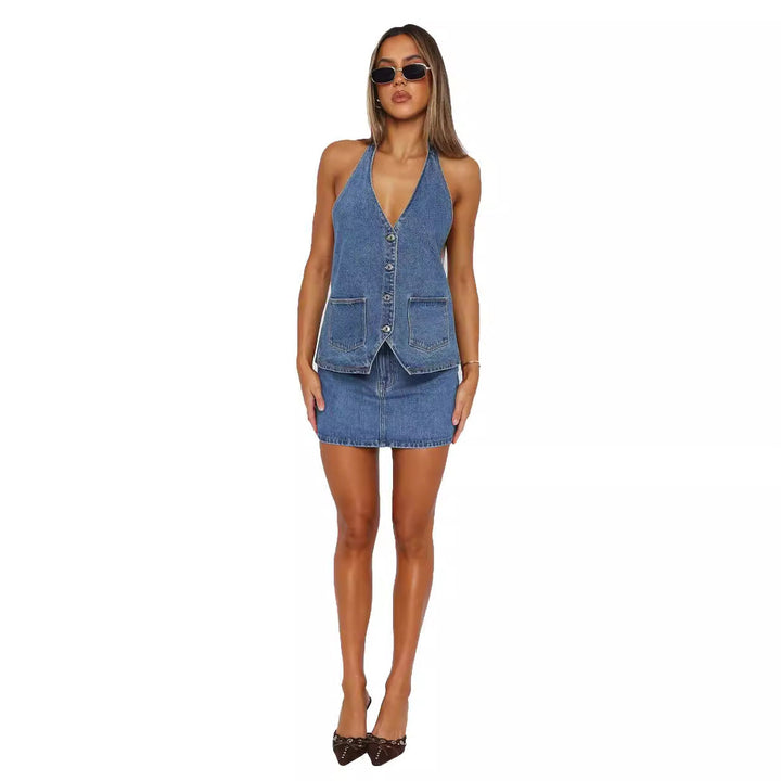 Damen Elegantes und lässiges Zweiteiler-Anzug-Set Drune
