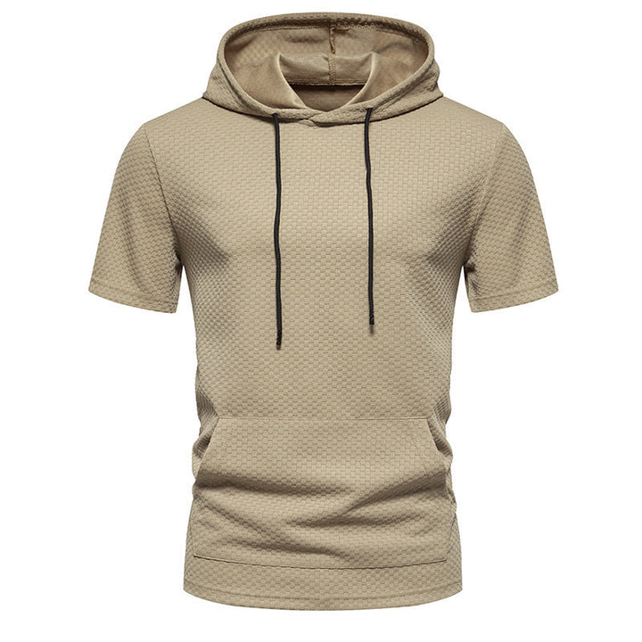 Herren Freizeit Kapuzen-T-Shirt Drune