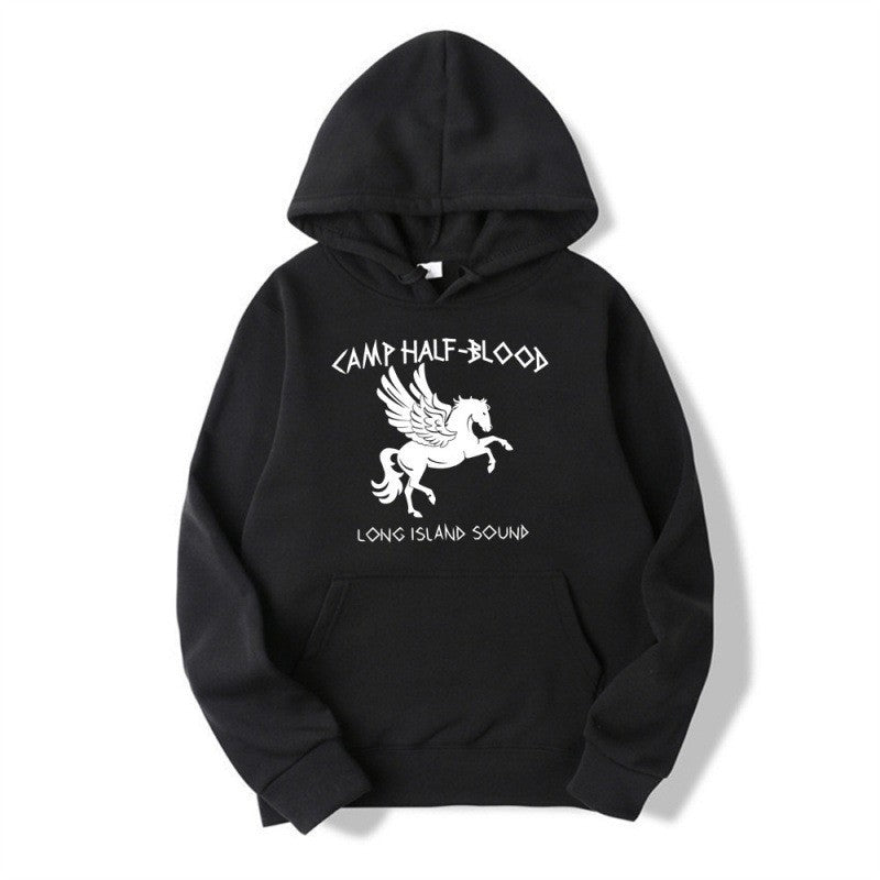 Damen Hoodie mit kreativem Fantasy-Motiv Drune