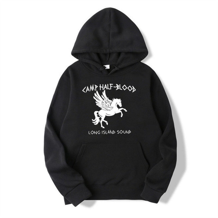 Damen Hoodie mit kreativem Fantasy-Motiv Drune
