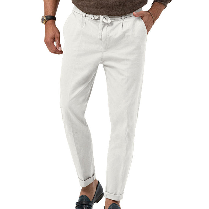 Herren Chinohose mit elastischem Bund und modischem Schnitt Drune
