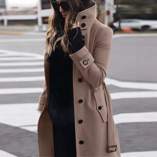 Damen eleganter Trenchcoat Drune