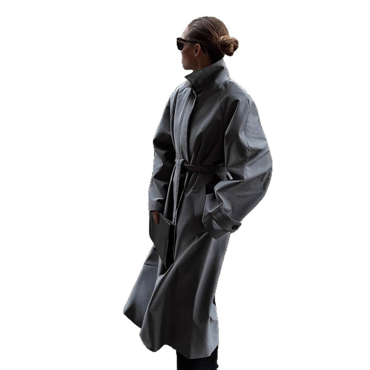 Damen eleganter Trenchcoat mit zeitgemäßen Schnitt Drune