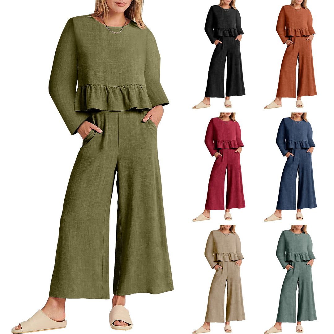 Damen modisches Zweiteiliges Set Drune