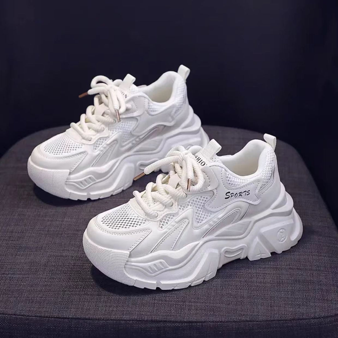 Damen Sportliche Chunky Sneakers Drune