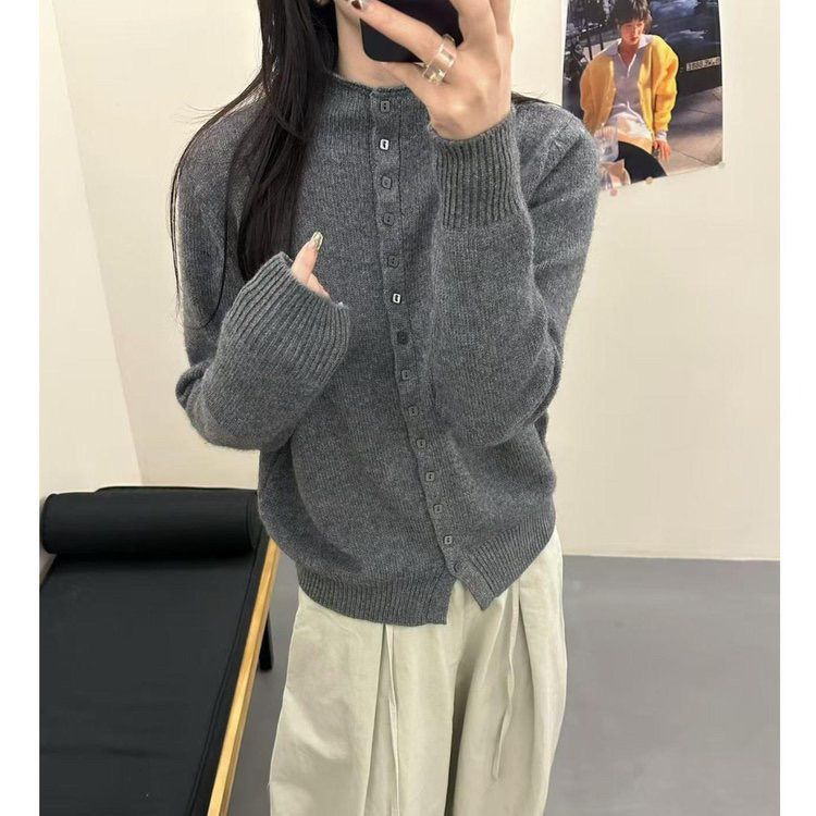 Damen Warmer Strickcardigan Drune