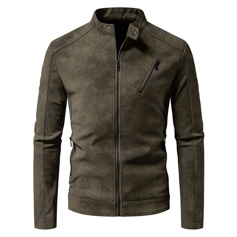 Herren Modische Bikerjacke Drune
