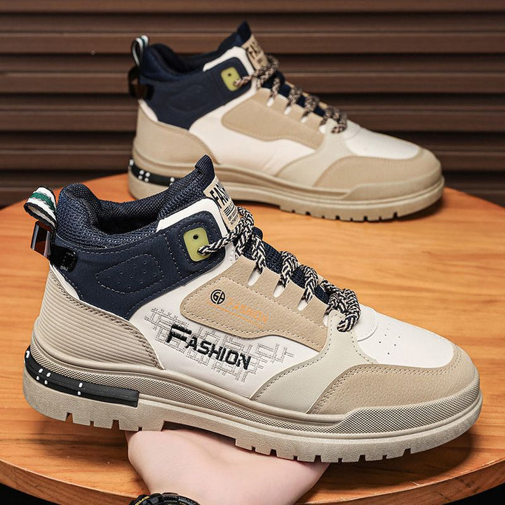 Damen Sportliche High-Top Sneakers mit atmungsaktiver Konstruktion und rutschfester Sohle Drune