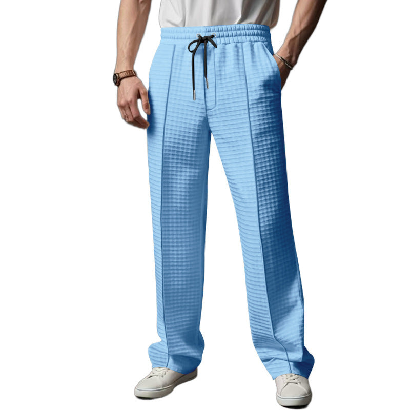 Herren Lässige Sporthose mit komfortablem Kordelzug und atmungsaktivem Gewebe Drune