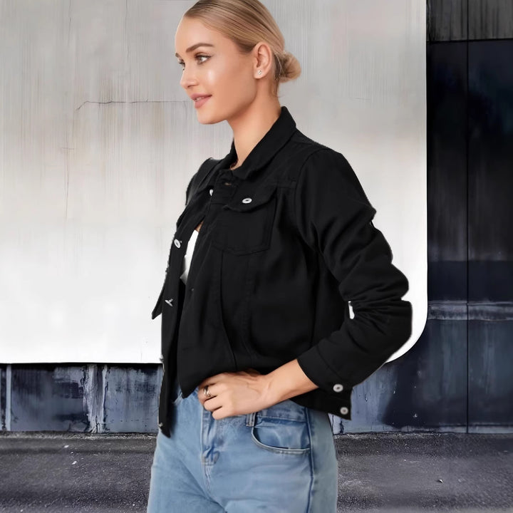 Damen Lässige Utility-Jacke mit strukturierten Details Drune