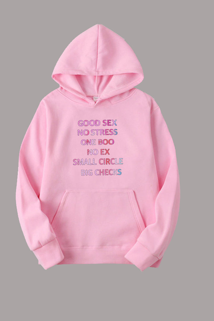 Damen Kapuzenpullover mit kreativem Spruch Drune