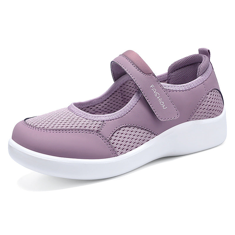 Damen Verstellbare Riemen Komfort Mary Jane Schuhe Drune