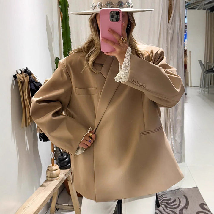 Damen Oversized Blazerjacke Drune 1759372910