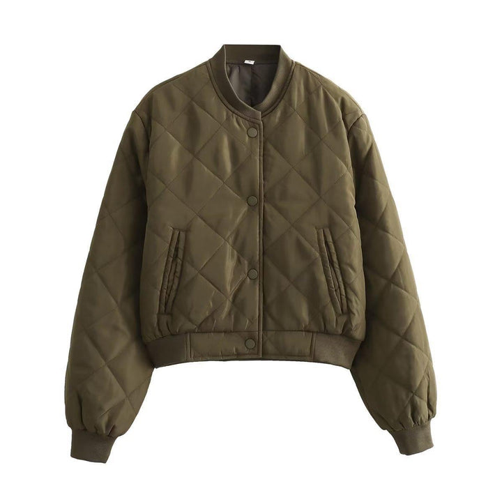Damen gesteppte Übergangsjacke mit komfortablem Schnitt und praktischen Taschen Drune