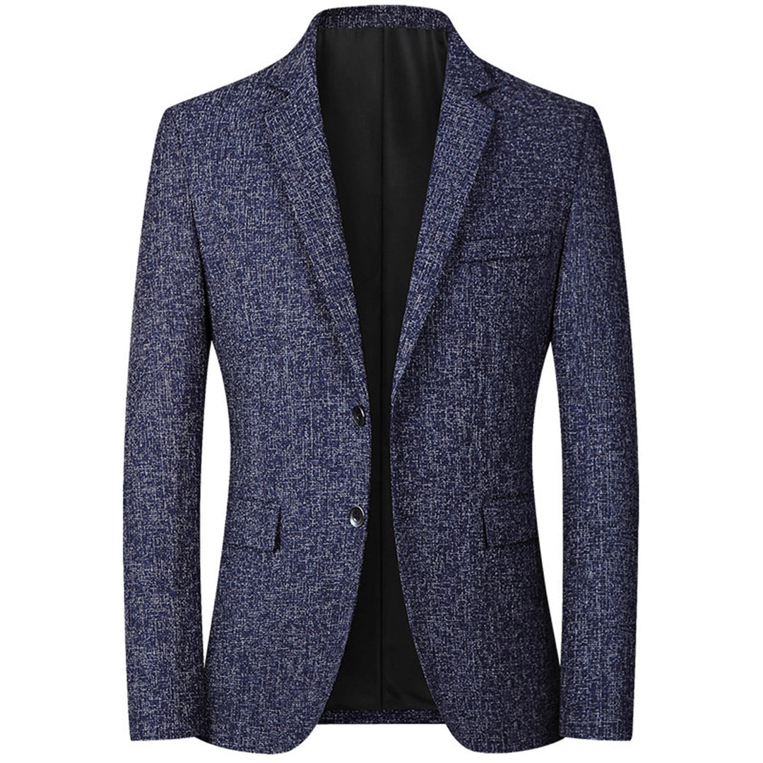 Herren eleganter Blazer aus Wolle Drune