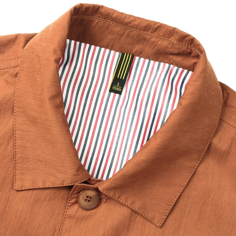 Herren leichte Utility-Jacke mit modernen Taschen Drune