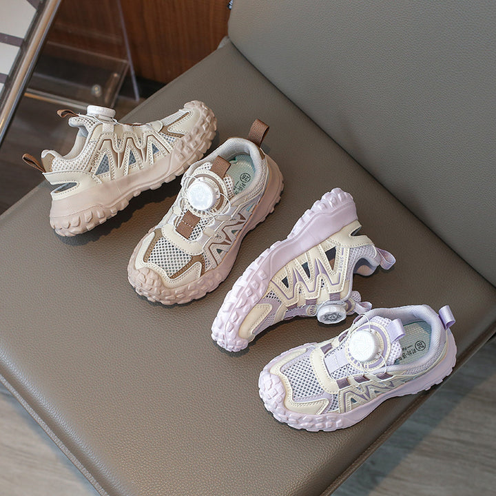 Kids Abenteuer-Bereit Leichtgewicht Trail Sneakers Drune