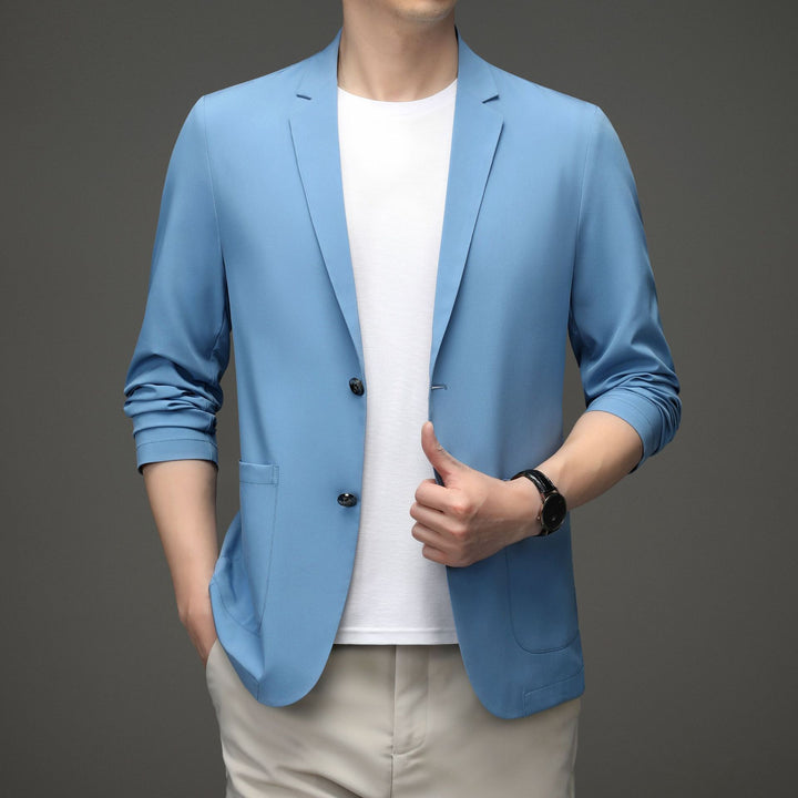 Herren modischer Blazer mit elastischem Material und stilvollen Details Drune
