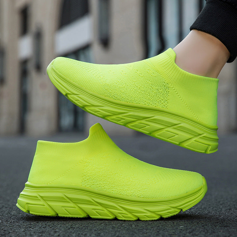 Damen Hochleistungs-Sneaker mit flexiblem Strick-Obermaterial und dämpfender Sohle Drune