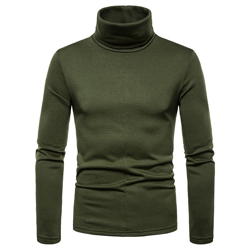 Herren Rollkragenpullover aus weichem Strickmaterial Drune