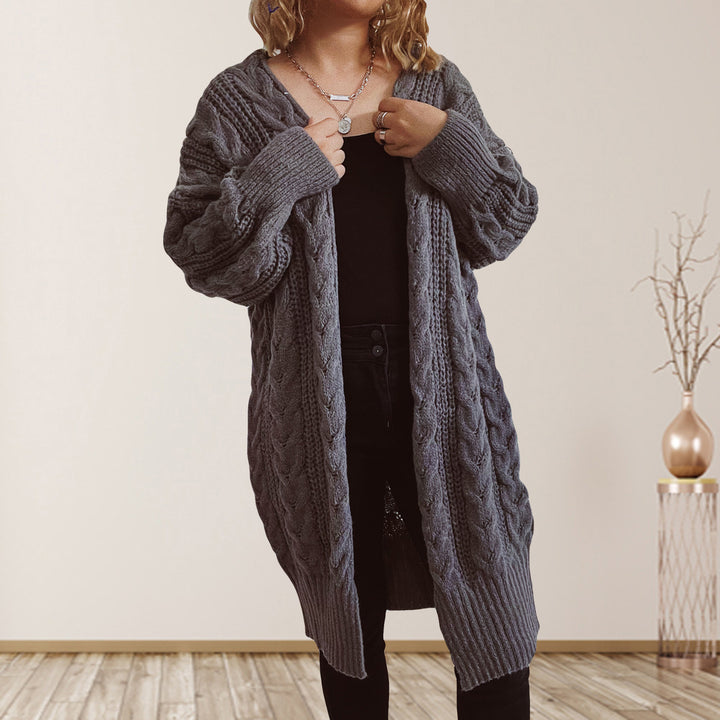 Damen Strickjacke im lässigen Oversized-Stil Drune