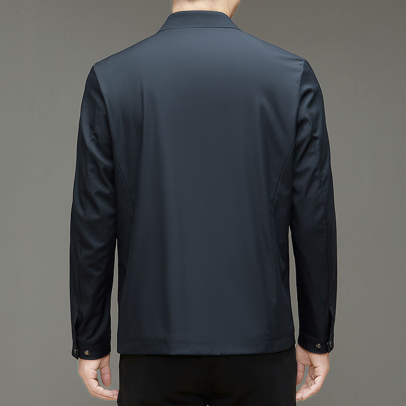 Herren lässige Jacke mit modernen Details und funktionalen Taschen Drune
