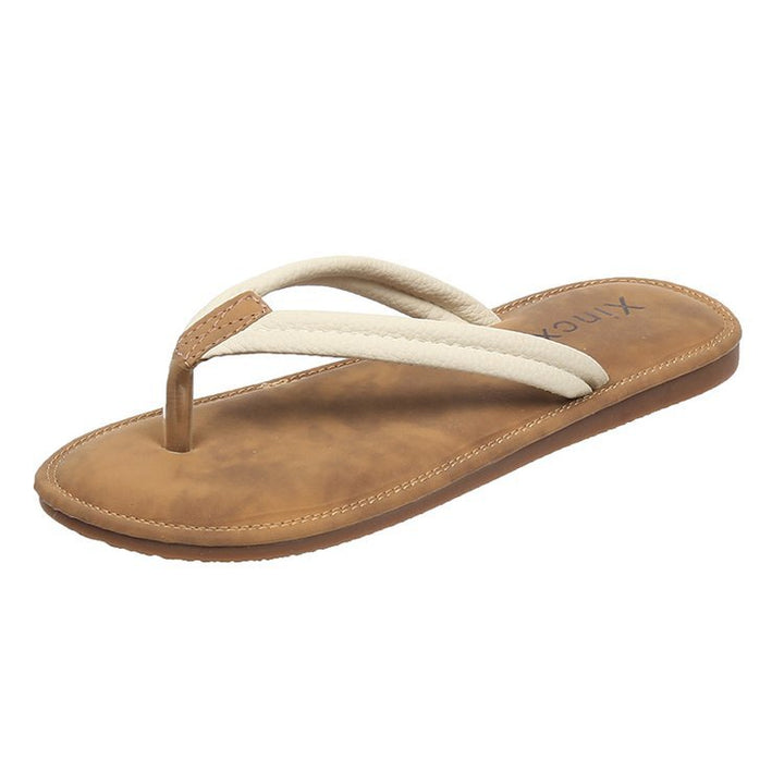 Damen Zehentrenner-Sandalen mit komfortablem Fußbett und vielseitigem Design Drune