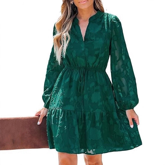 Damen Casual Kleid Drune