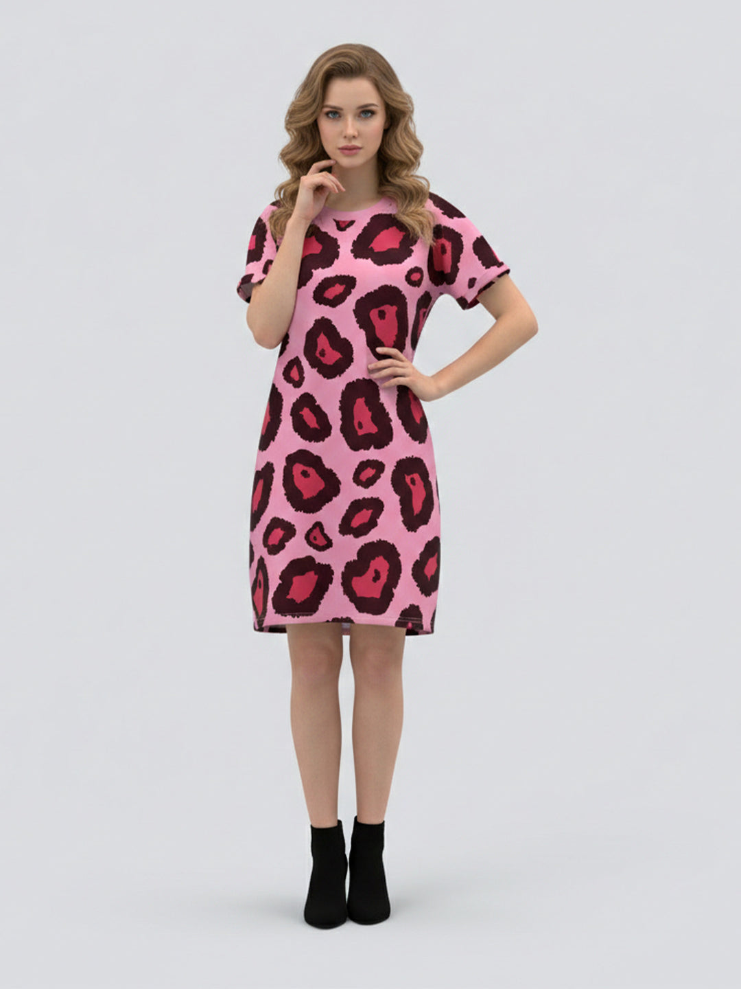Damen Blümchenkleid Drune