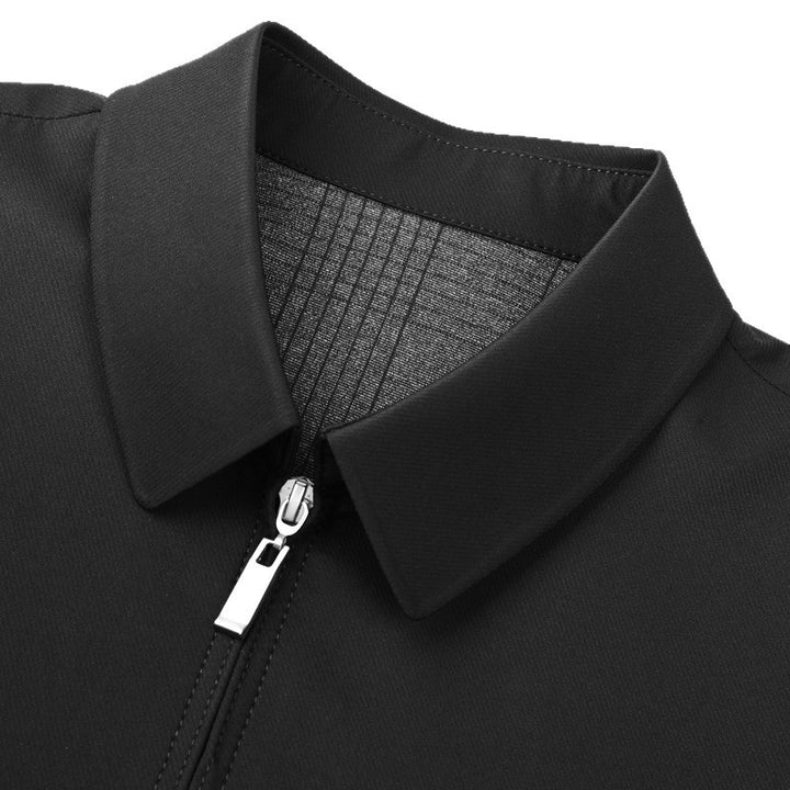 Herren Übergangsjacke mit elegantem Stehkragen und flexiblem Reißverschluss Drune