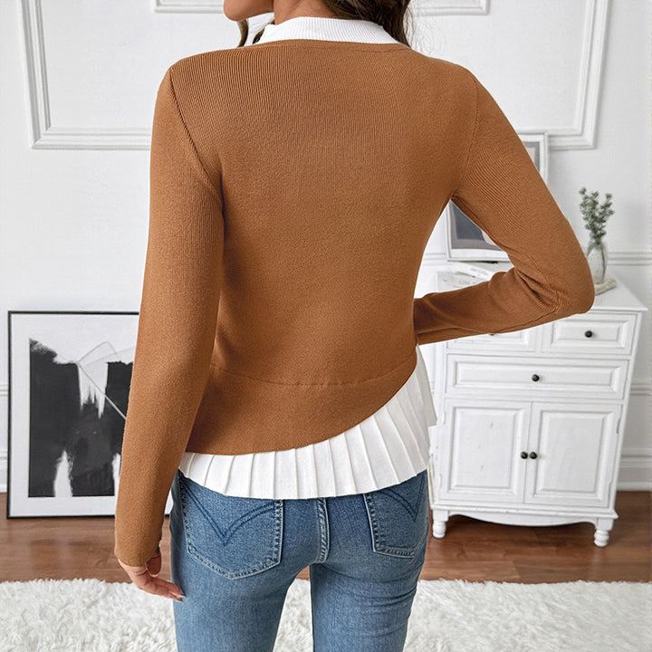 Damen Strickjacke mit eleganten Knopfdetails und lässigem Schnitt Drune