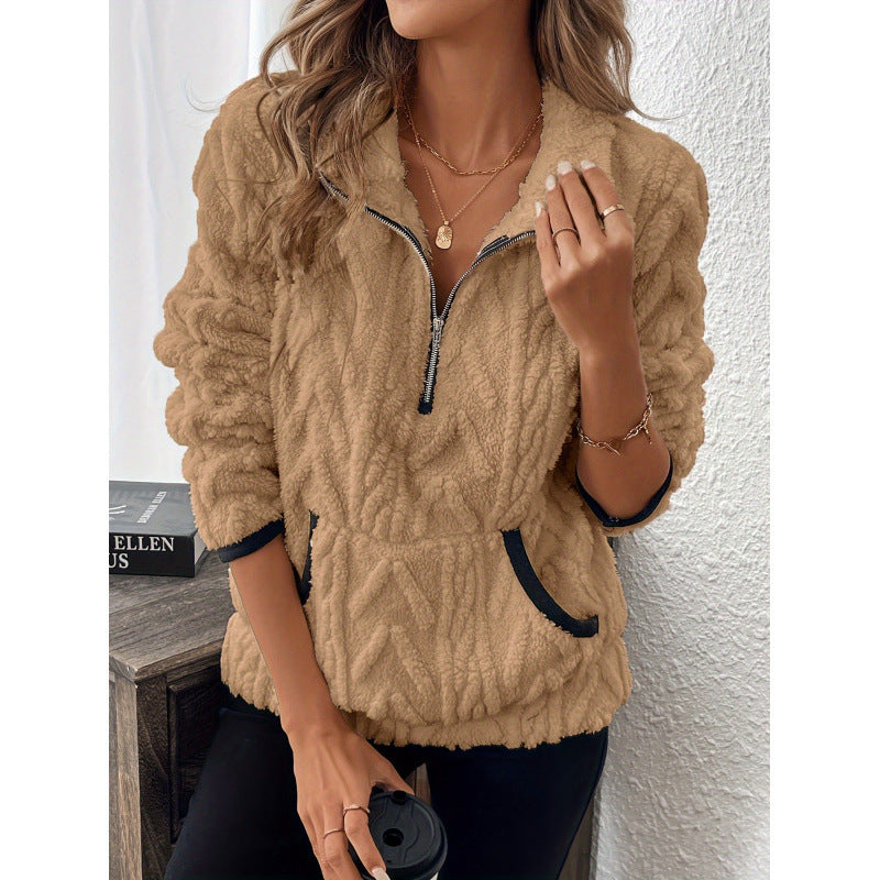 Damen Fleece Pullover Drune