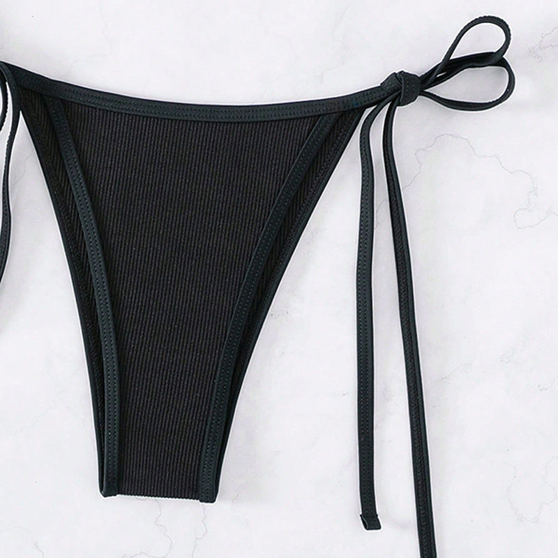 Damen Triangel-Bikini mit verstellbaren Bindebändern Drune