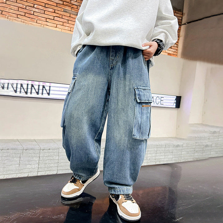 Damen Cargo Jeans mit lässigem Schnitt Drune