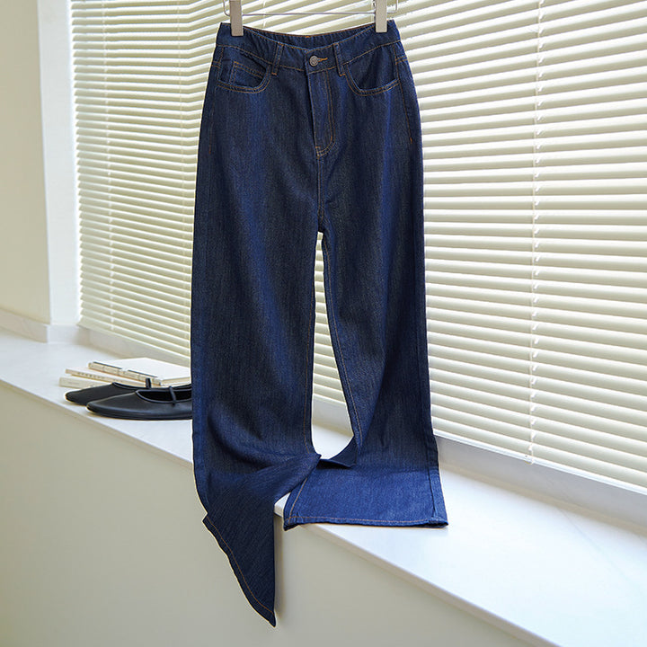 Damen weite Jeans im lockeren Schnitt Drune