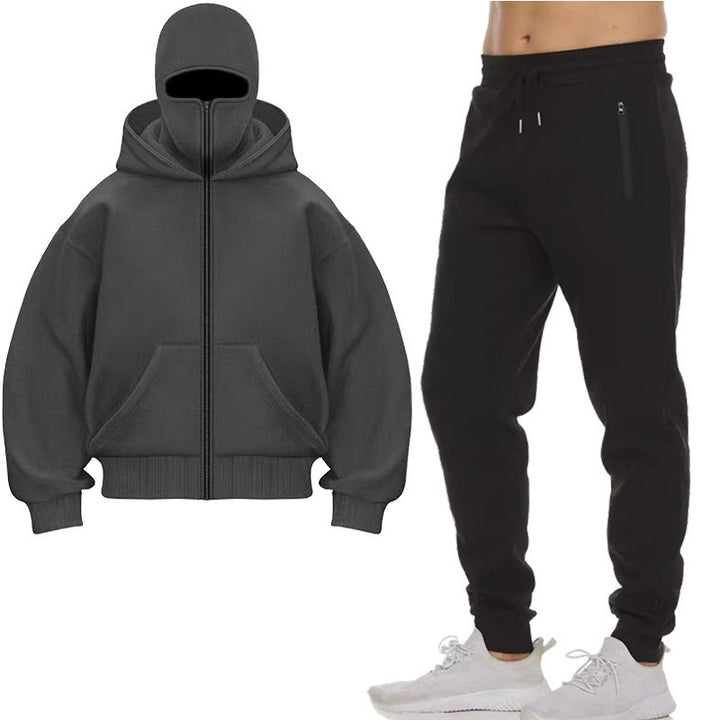 Damen hooded Sweatjacke mit praktischer durchgängiger Reißverschlussleiste und großen Taschen Drune