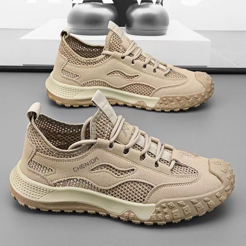 Damen Sportliche Trail-Sneakers mit rutschfester Sohle und atmungsaktiver Mesh-Konstruktion Drune