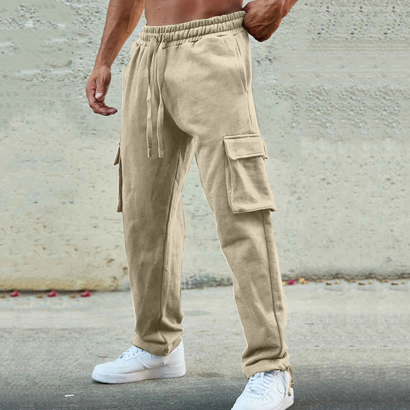 Herren Cargo-Jogginghose mit verstellbarem Bund und praktischen Seitentaschen Drune
