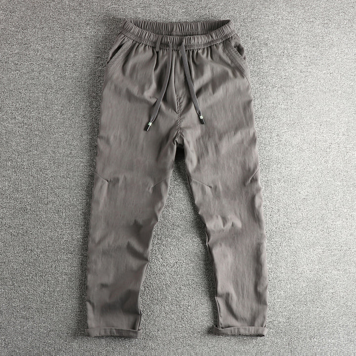 Herren Sportliche Freizeitpants mit elastischem Bund und praktischem Zugband Drune