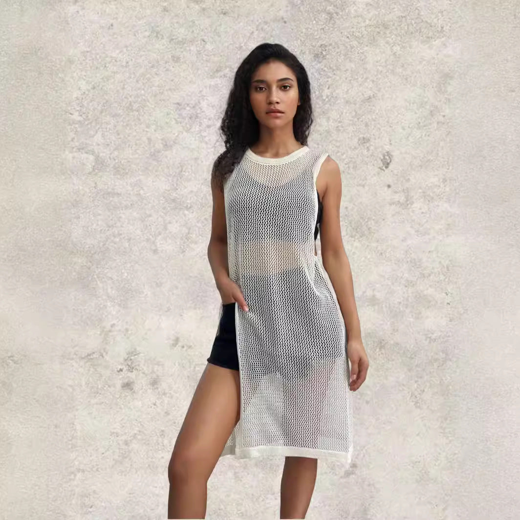 Damen Netzkleid Drune