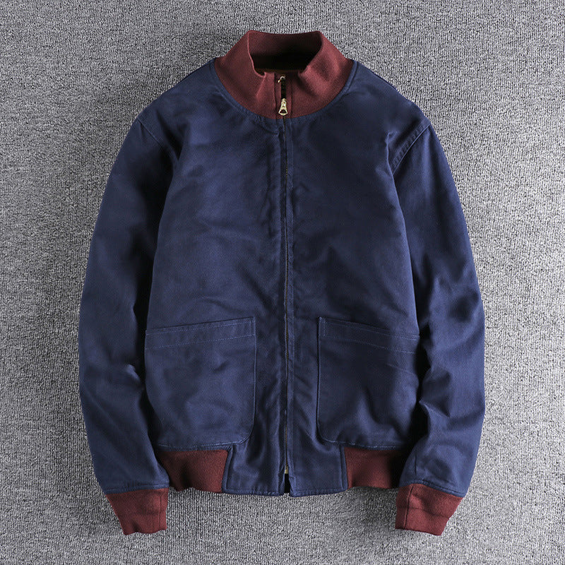Damen Übergangsjacke mit hohem Kragen und praktischen Taschen Drune