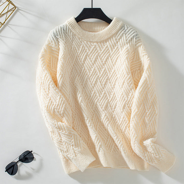 Drune | Weicher und Lässiger Pullover für Freizeit
