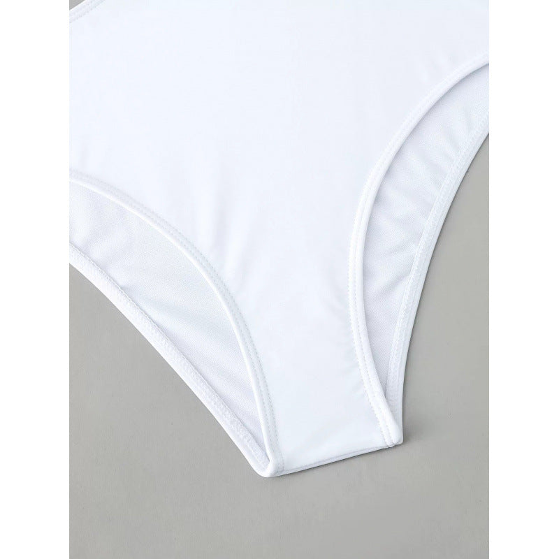 Damen Cut-Out Badeanzug mit modischem Ringdetail und figurformendem Schnitt Drune