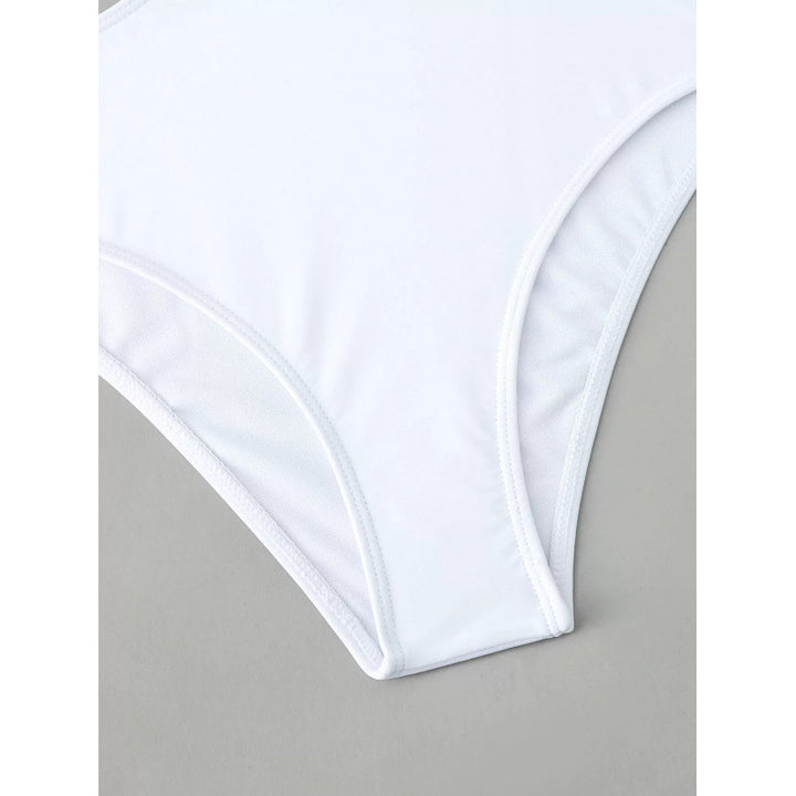 Damen Cut-Out Badeanzug mit modischem Ringdetail und figurformendem Schnitt Drune