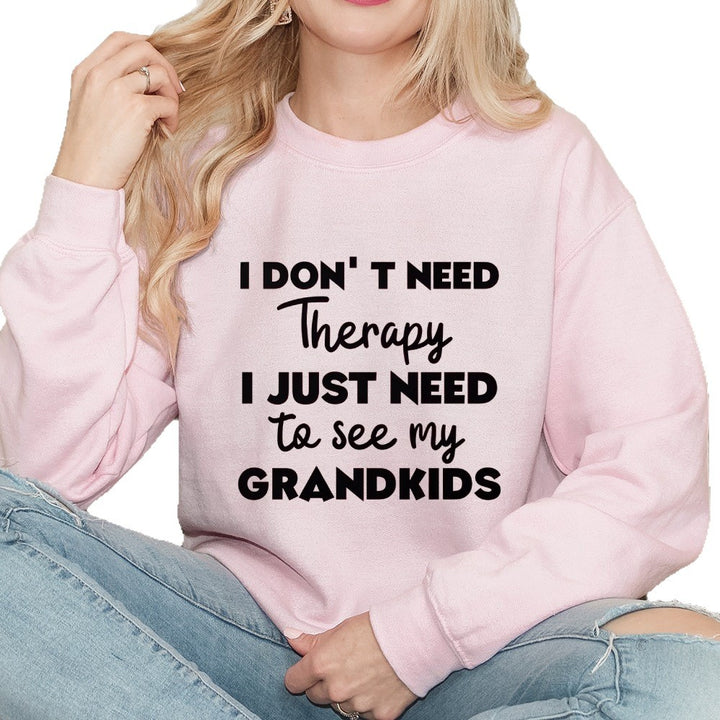 Damen Sweatshirt mit motivierendem Aufdruck und bequemer Passform Drune